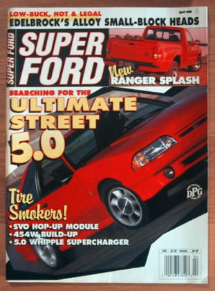 SUPER FORD 1993 APR - WALLY DALLENBACH, 427 GALAXIE